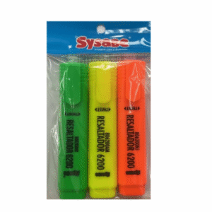 SET DE RESALTADORES FLUORESCENTES