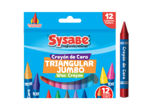 LÁPICES DE CERA O CRAYONES 12