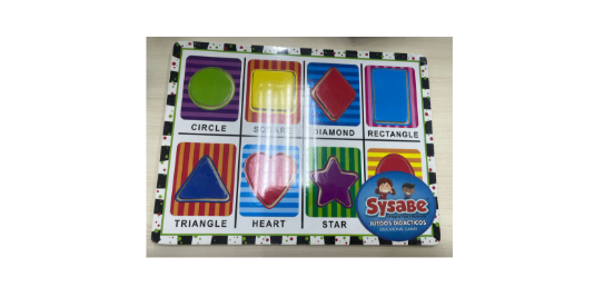 FORMAS GEOMÉTRICAS DE MADERA